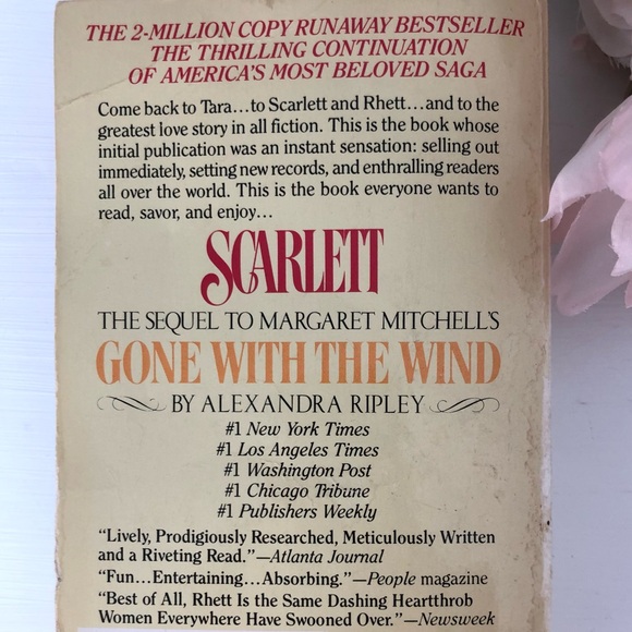 Scarlet Gone With The Wind Sequel & Hellion Novels - Picture 4 of 11